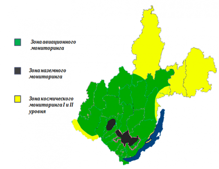 Карта нижнеудинского района с лесными дорогами